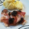Bagó Zsuzsanna Cooksnap-ja, amikor elkészítette a(z) Aszalt szilvás csirkemell, fokhagymás krumplipürével receptet.