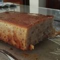 El cooksnap de Isabel Muñoz Lucena cuando hizo Pudin de bizcocho.