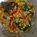 Cooksnap dari intan puspita untuk resep Tumis Bayam Jagung Pedas
