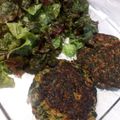 El cooksnap de Daniela cuando hizo Hamburguesas de quinoa con verduras.