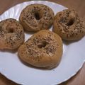 El cooksnap de Lucrecia Saravia cuando hizo Bagels integrales.