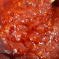 Asha Sharma's cooksnap of when they made Tomato and jaggery chutney.