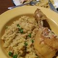 El cooksnap de Sabri Cespedes cuando hizo Arroz con pollo y azafrán 🍗.