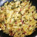 El cooksnap de Zaira cuando hizo Revuelto de patatas con jamón y pimiento 😋.