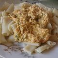 El cooksnap de Christian Gallardo cuando hizo Fideos con camarones a la crema 🍝🍤🍃.