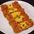 Cooksnap dari hanim_momciki untuk resep Roti Tawar Gulung Abon