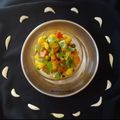 Krishna Mankad 's cooksnap of when they made ફ્લાવર વટાણા નું શાક (Cauliflower Vatana Shak Recipe In Gujarati).