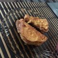 Orsolya Kóbori Cooksnap-ja, amikor elkészítette a(z) Sajtos, szalámis bundás kenyér receptet.