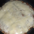 El cooksnap de Olga Hernandez cuando hizo Pizza la sartén con polvo de hornear.