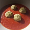 El cooksnap de Marisa Ribas cuando hizo Albóndigas veganas de quinoa.