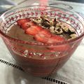 Sitronella's cooksnap of when they made Κρέμα μπανάνας με φυστικοβούτυρο,γιαούρτι, βρώμη (smoothie bowl).