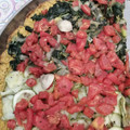 El cooksnap de Grace Garbossa cuando hizo Pizza con masa de zanahoria y semillas sin TACC.