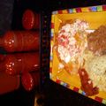 chef boyarDevon's cooksnap of when they made Roasted Chicken-Tortilla Casserole with Queso Fresco-Cilantro Salsa.