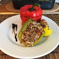 Cooksnap dari Niken Damayanti untuk resep Paprika isi Nasi dan Daging Goreng