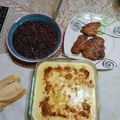 El cooksnap de Luis Oscar Bossel cuando hizo Bondiola de cerdo con salsa de vino tinto y milhojas.