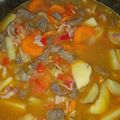 El cooksnap de Edgar Vera cuando hizo Estofado de carne de cordero.