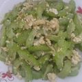 Cooksnap Zarafafiis ❣️🌹 semasa beliau membuat Sayur Peria Tumis Telur.