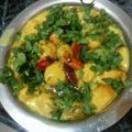Mohini Awasthi's cooksnap of when they made Kadhi chawal.