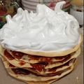 El cooksnap de Paola barria cuando hizo Torta rogel.