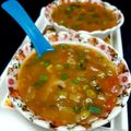 Sheela Biswas 's cooksnap of when they made ভেজিটেবল স্যুপ(vegetable Soup recipe in Bengali).