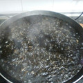 El cooksnap de Chema Barba Fernandez cuando hizo Arroz negro de sepia y gambas.