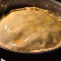 El cooksnap de Nancy Flores P. cuando hizo Pascualina de pollo y verduras😋🧅🥕🥬.