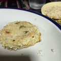El cooksnap de Matias Bernal cuando hizo Hamburguesas de arroz y vegetales 🍔.