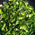 Cooksnap dari DapoerVe untuk resep Pakis tumis ebi #BikinRamadanBerkesan