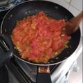 El cooksnap de Dama Negra cuando hizo Fetuccini con salsa de choritos.