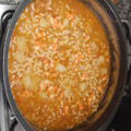 El cooksnap de Alex Balague cuando hizo Fideos con langostinos.
