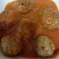 El cooksnap de Talabuki cuando hizo Albóndigas con salsa de tomate.
