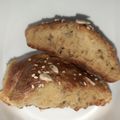 El cooksnap de Silvina Luz cuando hizo Pan con mix de semillas.