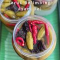 Cooksnap Sesimple Loralin semasa beliau membuat Jeruk Belimbing Buluh.