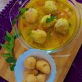 Neeta Bhatt का कुकस्नैप जब उन्होंने बोंडा सूप (bonda soup recipe in Hindi) बनाया था।