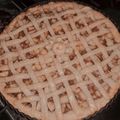 El cooksnap de Martina Pavéz cuando hizo Apple pie (tarta de manzana).