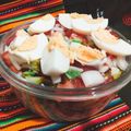 El cooksnap de Shirley cuando hizo Quinoa con tomate, aguacate y huevo duro.