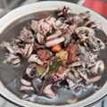 Cooksnap dari rizkimonica untuk resep Tumis Cumi Tinta Hitam