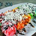 Cooksnap dari Dhiah Oddie untuk resep Roti Jala Rainbow