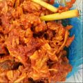 Cooksnap dari Ain untuk resep Ayam Suwir Pedas Manis