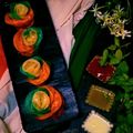 Sheela Biswas 's cooksnap of when they made তিরঙ্গা রোজ মোমো(Tiranga Rose Momo recipe in Bengali).