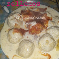 El cooksnap de Florencia Salman Dib cuando hizo Ñoquis de batata rellenos con muzzarella y salsa bolognesa.