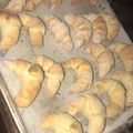 El cooksnap de Natalia Cabrera cuando hizo Medialunas de manteca.