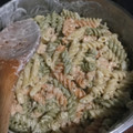 El cooksnap de Andres Garcia cuando hizo Macarrones con gambas.