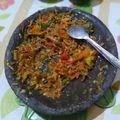 Cooksnap dari Andi Prabowo untuk resep Sambel teri penyet