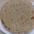 Nazia Qureshi's cooksnap of when they made Simple paratha.