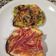 El cooksnap de Cristina Rodriguez cuando hizo Bruschetta de palta, tomate, hongos y fainá.... una exquisitez en dos patadas!!.