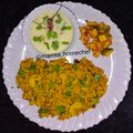 Mamta Pandya's cooksnap of when they made રજવાડી ખીચડી અને કઢી (Rajwadi Khichdi Kadhi Recipe In Gujarati).