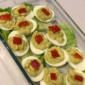 El cooksnap de Laly Bnvo cuando hizo Huevos rellenos simples.