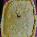 El cooksnap de Manuel DM cuando hizo Empanada gallega de carne.