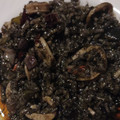 El cooksnap de David cuando hizo Arroz negro con calamares y salsa alioli.